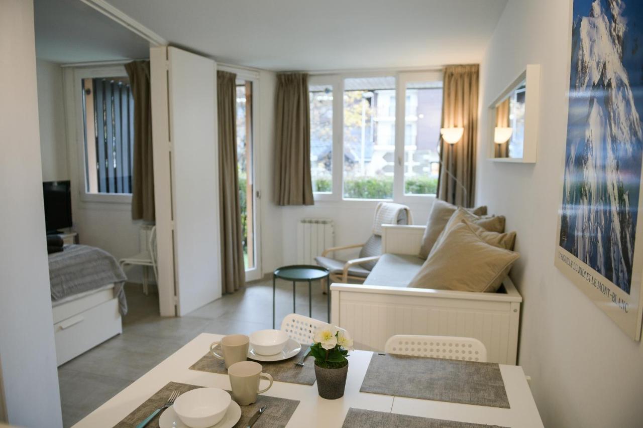 Apartmán Chamonix 27 - Au Centre Vue Mont Blanc Et Jardin Exteriér fotografie